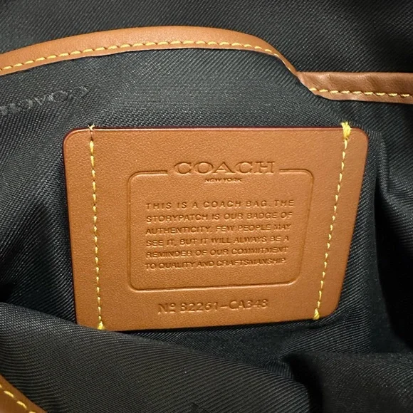 Like New Coach Metropolitan Sling Leather Bag - Picture 5 of 13